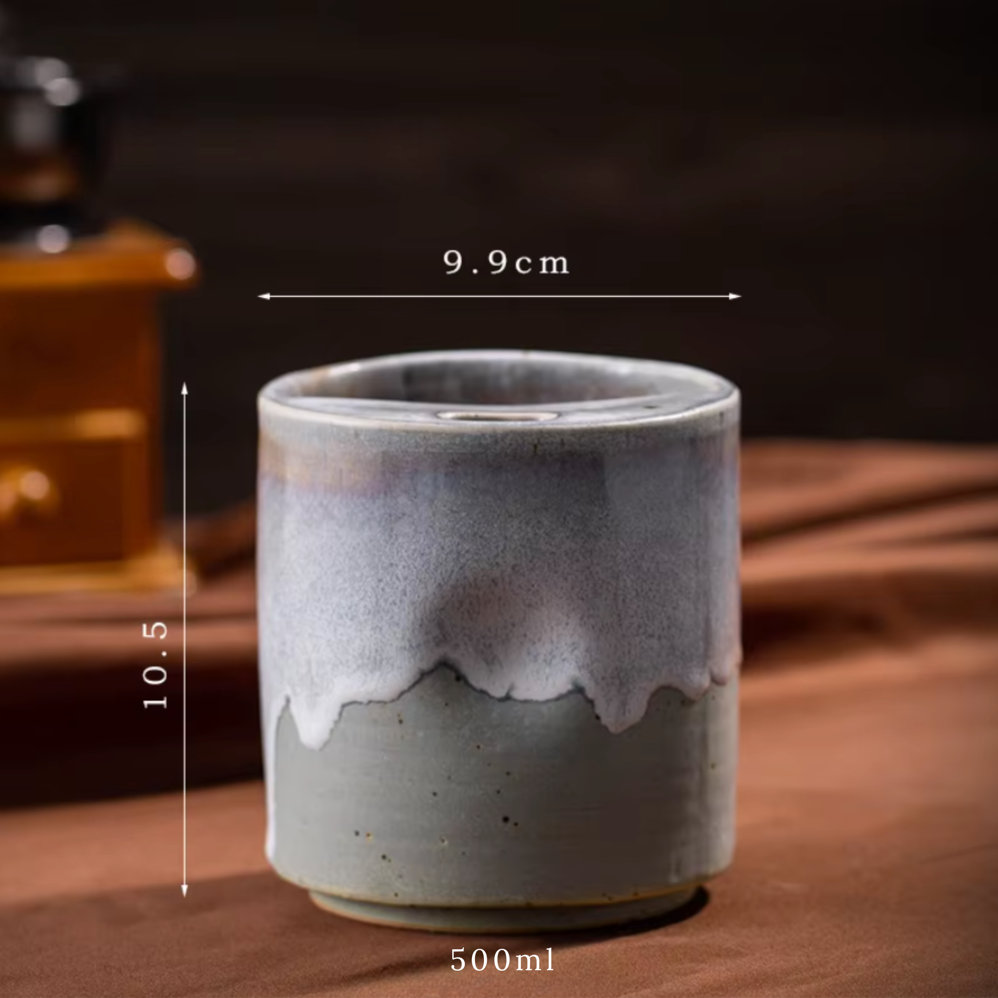 Handcrafted Ceramic Travel Mug with Sip Lid | Minimalist Pottery Tumbler | Handle-Free Artisan Cup | Gift for Coffee, Matcha & Tea Lovers