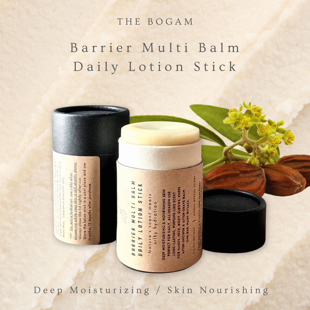Solid Natural Moisturizer Stick | All-In-One Lotion Bar / Barrier Balm