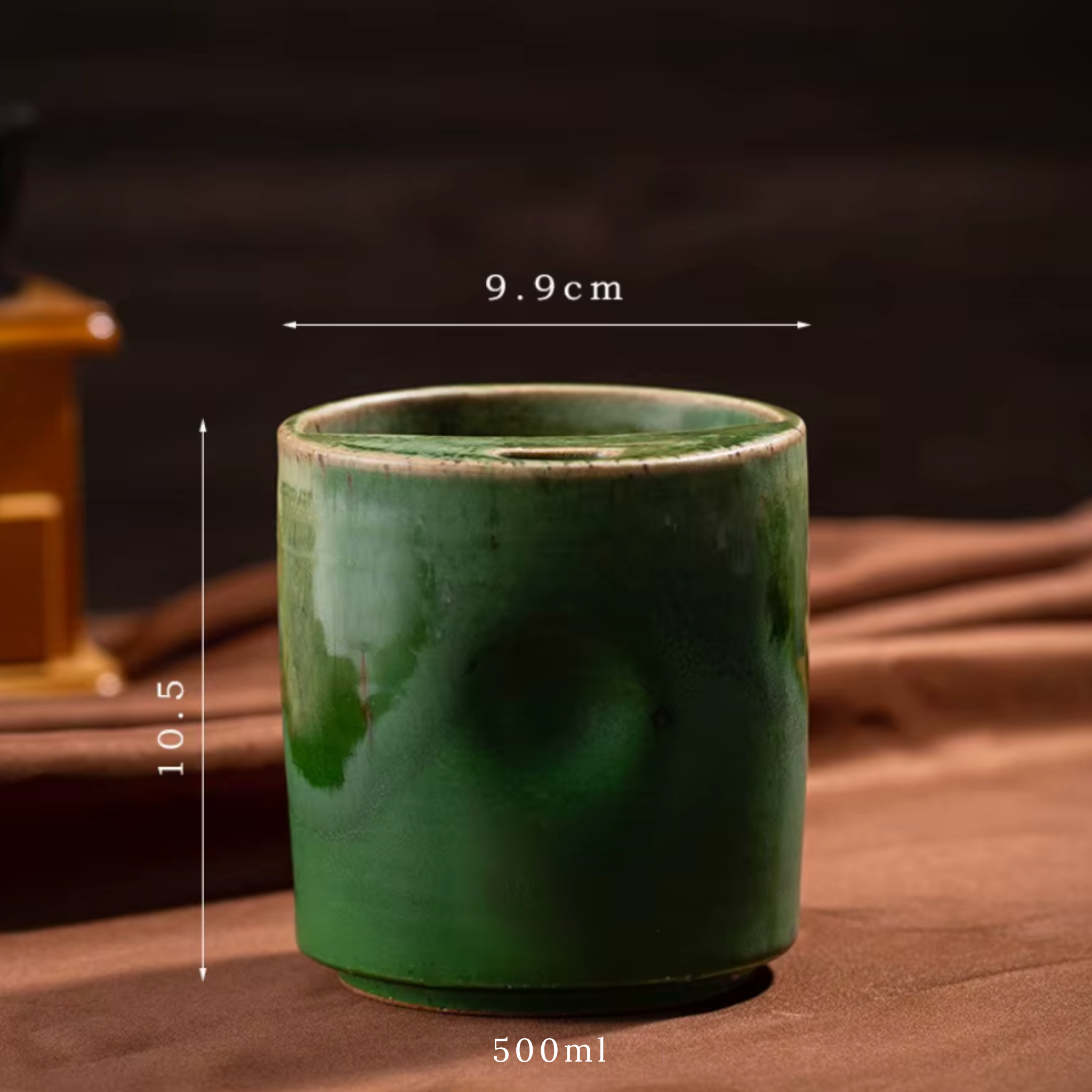 Handcrafted Ceramic Travel Mug with Sip Lid | Minimalist Pottery Tumbler | Handle-Free Artisan Cup | Gift for Coffee, Matcha & Tea Lovers