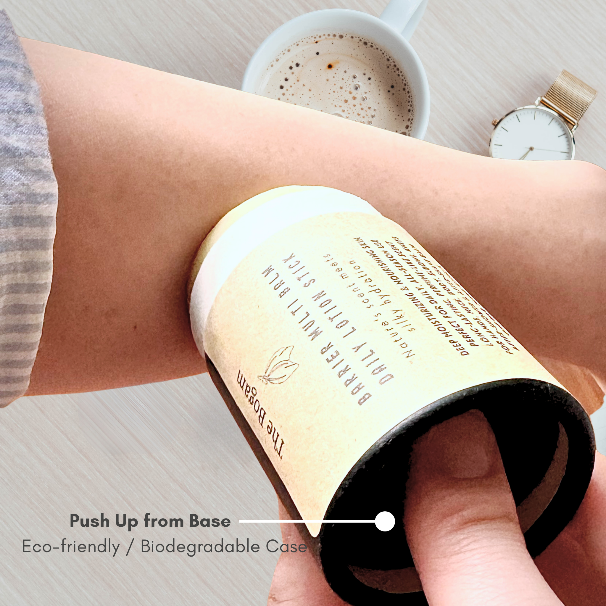 Solid Natural Moisturizer Stick | All-In-One Lotion Bar / Barrier Balm