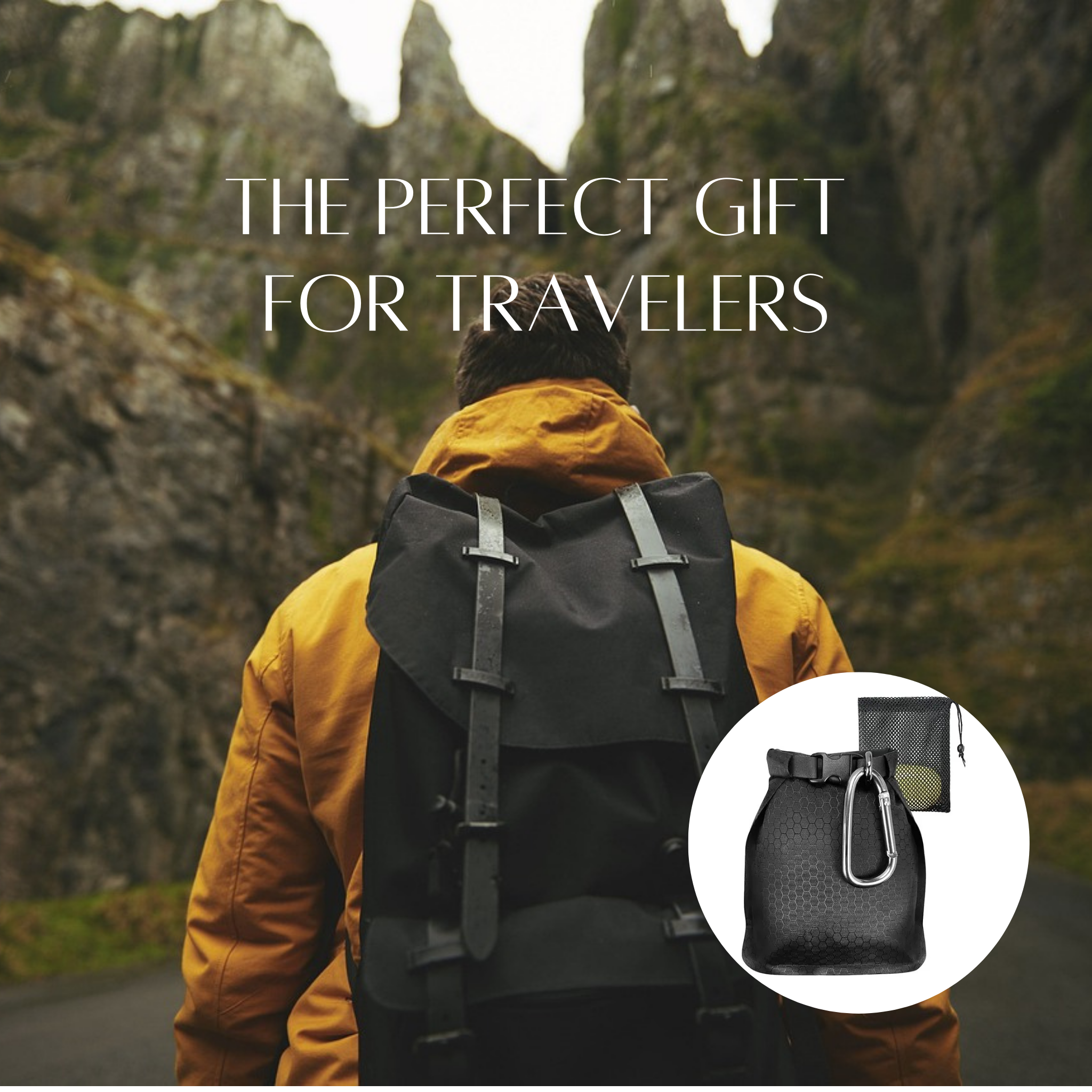 Waterproof Soap Travel Bag/Quick-Dry case with Carabiner, Mesh Pouch - Leakproof Case for Soap Bars, Shampoo Bars, and Conditioner Bars