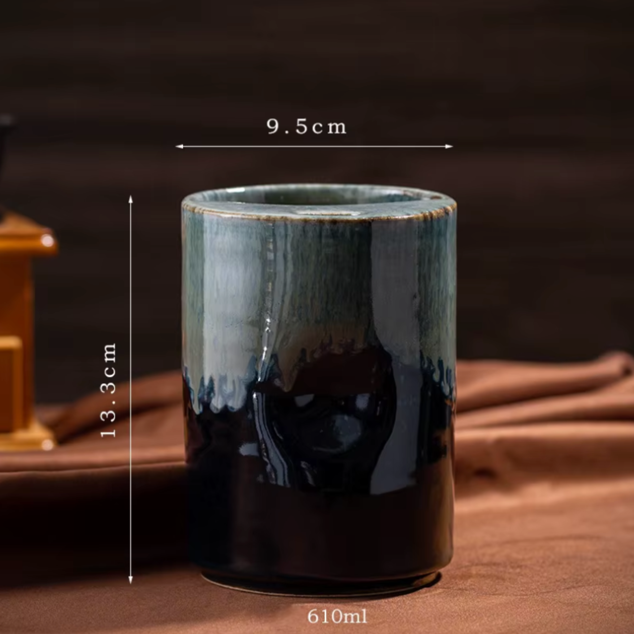 Handcrafted Ceramic Travel Mug with Sip Lid | Minimalist Pottery Tumbler | Handle-Free Artisan Cup | Gift for Coffee, Matcha & Tea Lovers