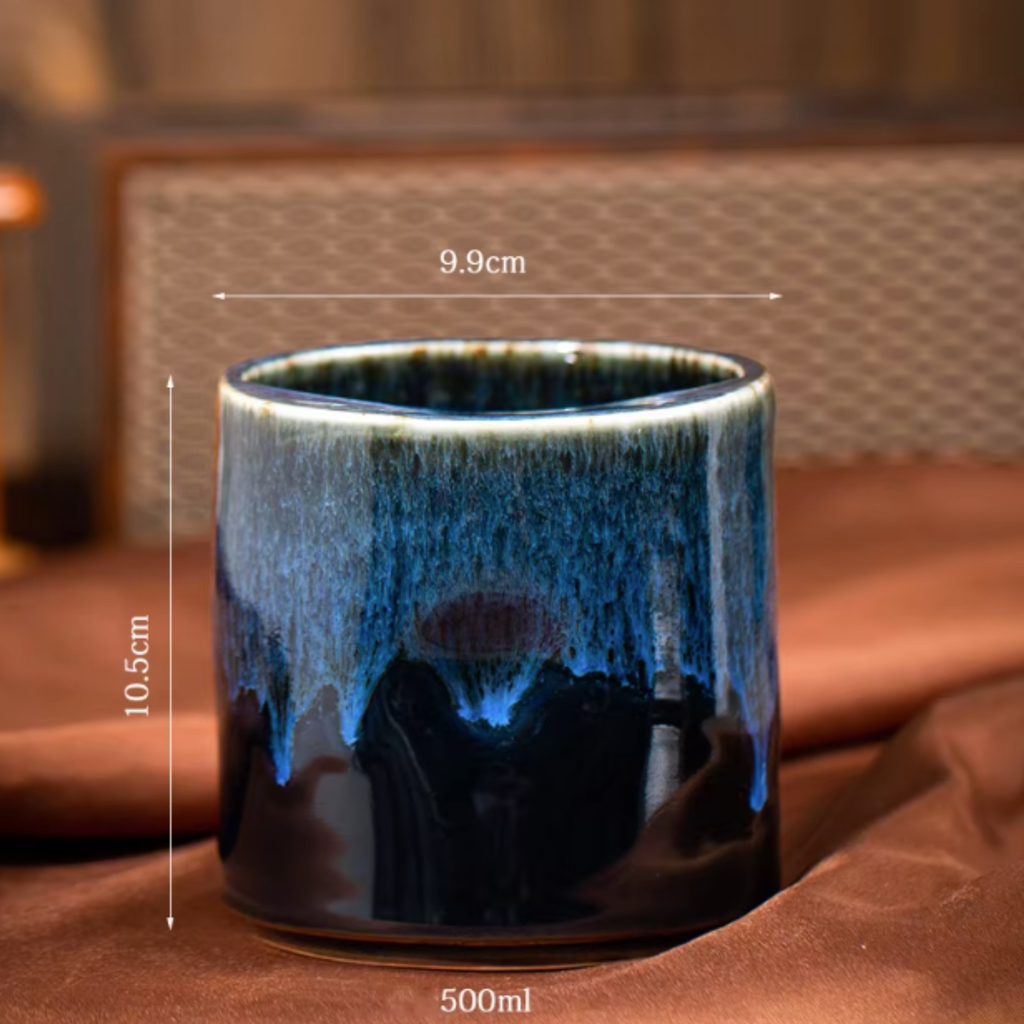 Handcrafted Ceramic Travel Mug with Sip Lid | Minimalist Pottery Tumbler | Handle-Free Artisan Cup | Gift for Coffee, Matcha & Tea Lovers