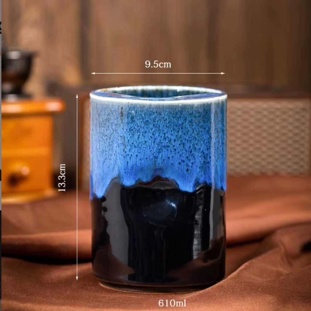 Handcrafted Ceramic Travel Mug with Sip Lid | Minimalist Pottery Tumbler | Handle-Free Artisan Cup | Gift for Coffee, Matcha & Tea Lovers