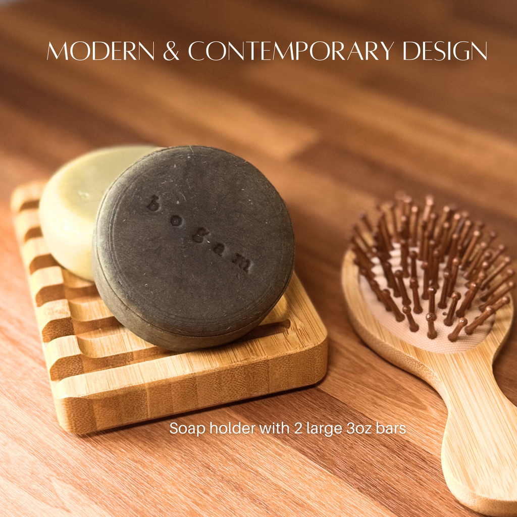 Waterfall Bamboo Bar Soap Holder