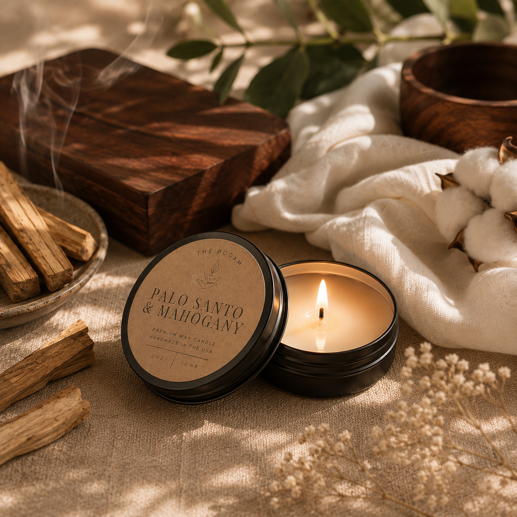 6 Signature Scents Candle Collection | Premium Soy & Beeswax Blend | Handmade 2 oz Travel Tin
