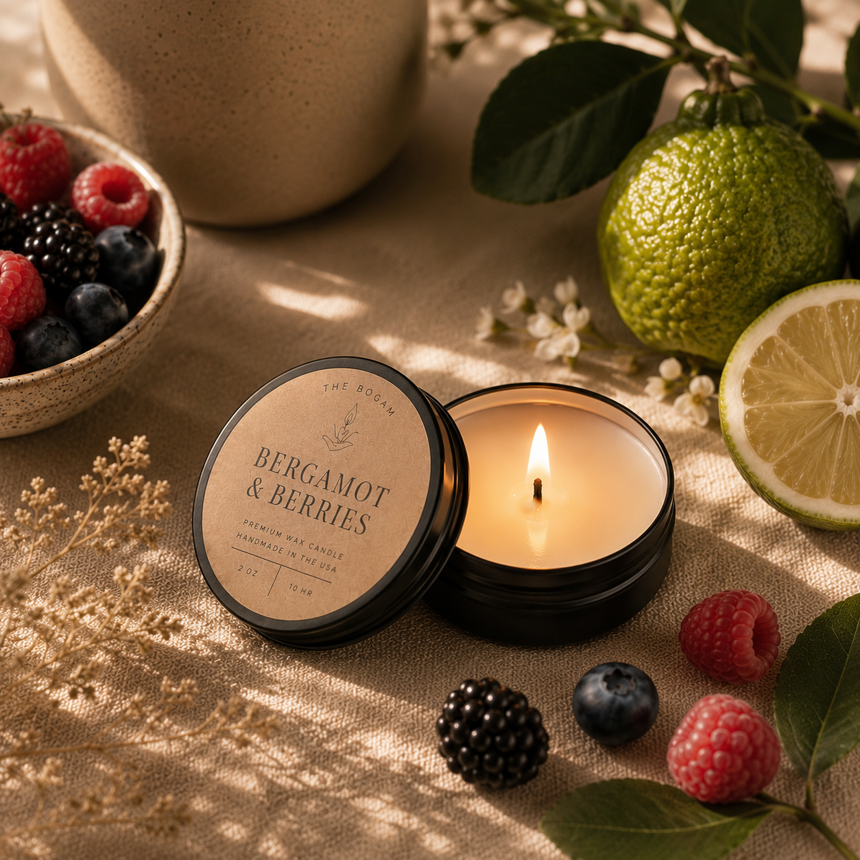 6 Signature Scents Candle Collection | Premium Soy & Beeswax Blend | Handmade 2 oz Travel Tin