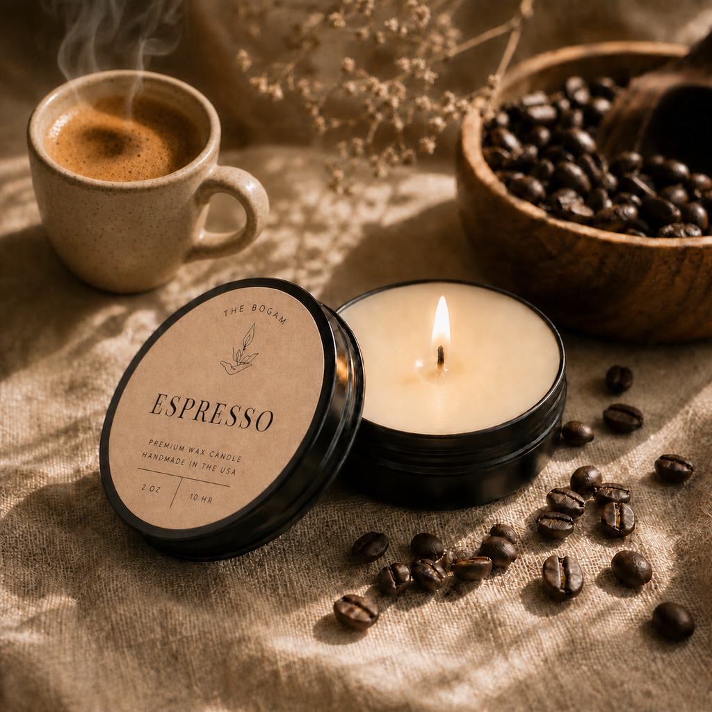 6 Signature Scents Candle Collection | Premium Soy & Beeswax Blend | Handmade 2 oz Travel Tin