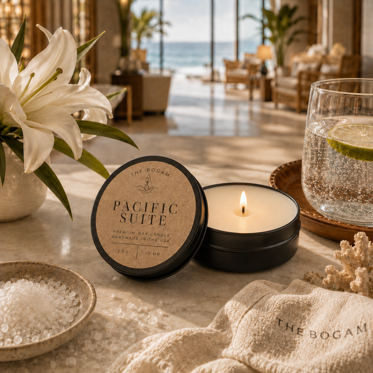 6 Signature Scents Candle Collection | Premium Soy & Beeswax Blend | Handmade 2 oz Travel Tin